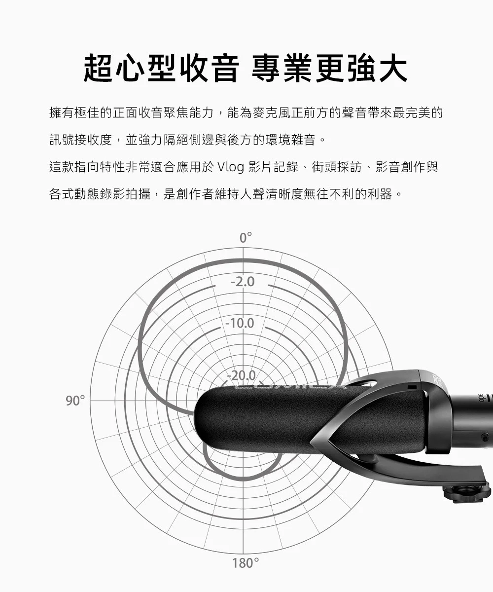 COMICA V30 PRO 超心型指向電容式槍型麥克風(紅色款) COMICA V30 PRO 超心型指向電容式槍型麥克風(紅色款)